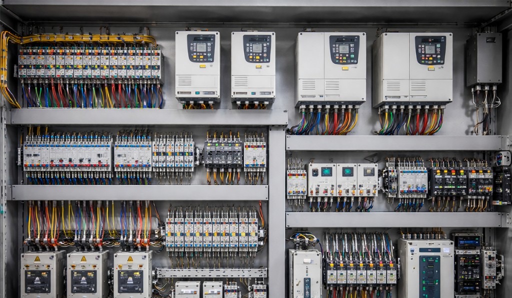 Mechanical and electrical infrastructure components for industrial sites